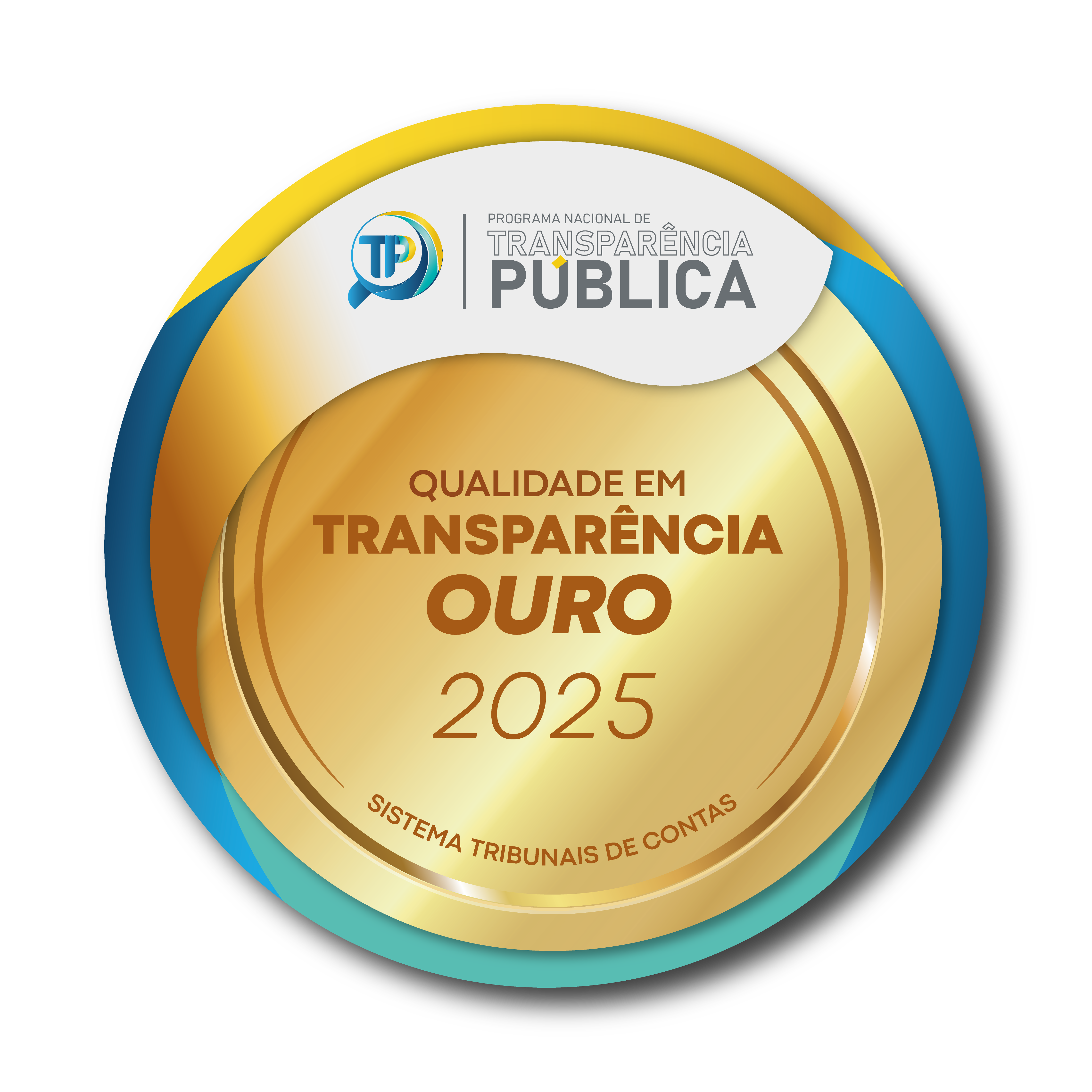 Câmara Municipal recebe Selo Ouro de Transparência Pública do Programa Nacional de Transparência Pública.