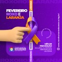 FEVEREIRO ROXO E LARANJA: MÊS DE CONSCIENTIZAÇÃO E PREVENÇÃO EM SAÚDE