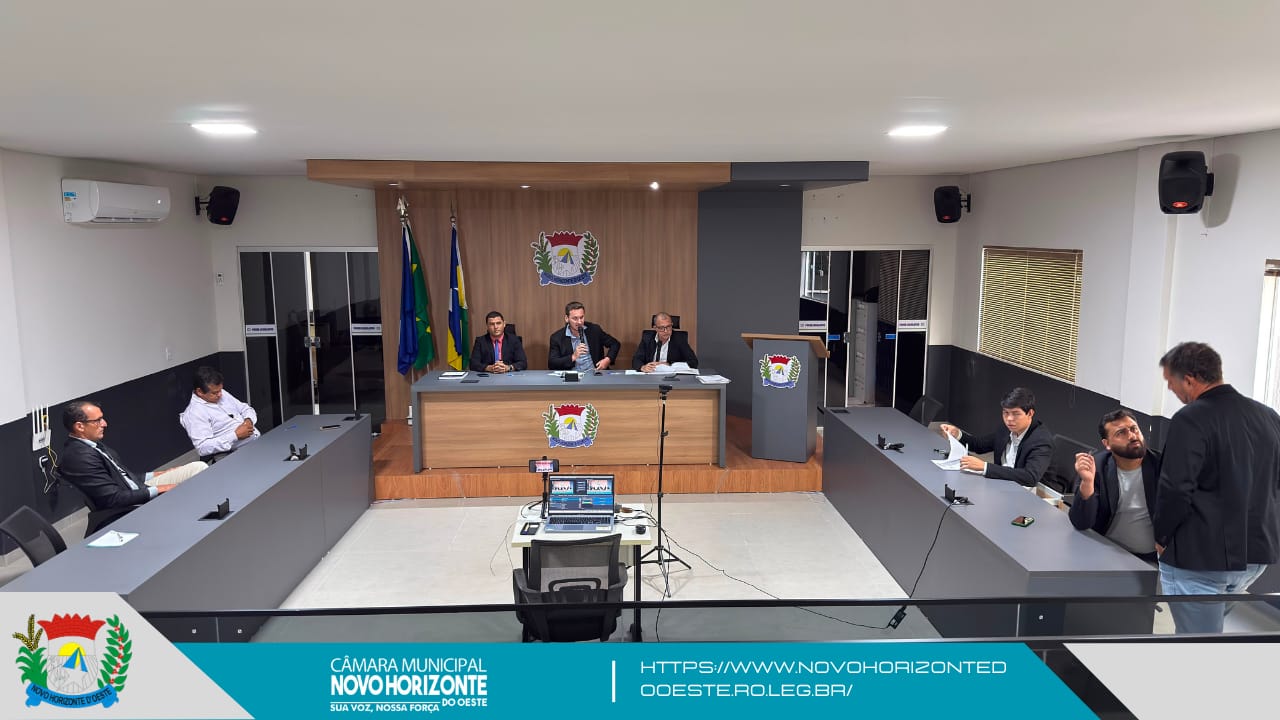 Câmara Municipal aprova projeto para a contratação temporária para a educação e projeto para homologação da avaliação atuarial do IPSNH.