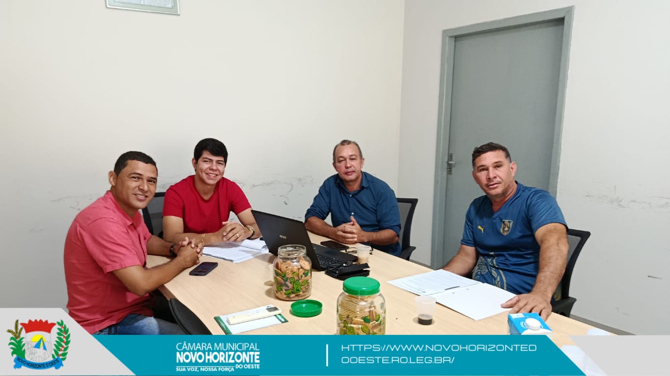 Comissões Permanentes realizam reunião para análise de matérias relevantes ao Município.