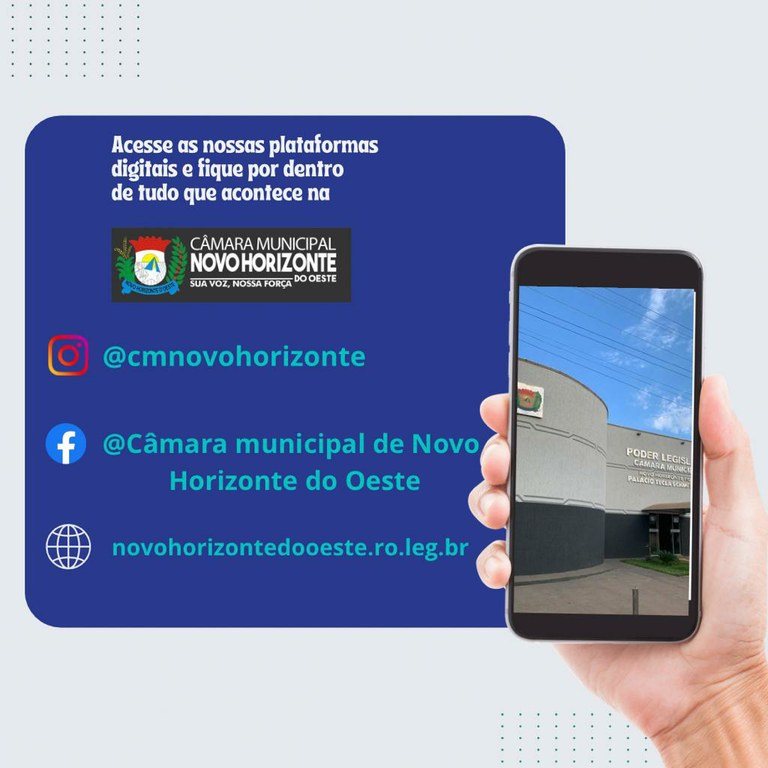 SIGA-NOS NAS REDES SOCIAIS!